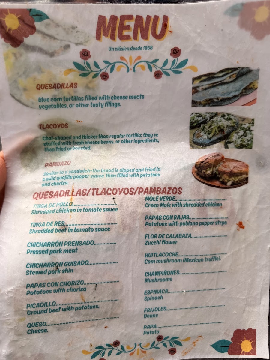 Jenni’s Quesadillas Menu - Image 2