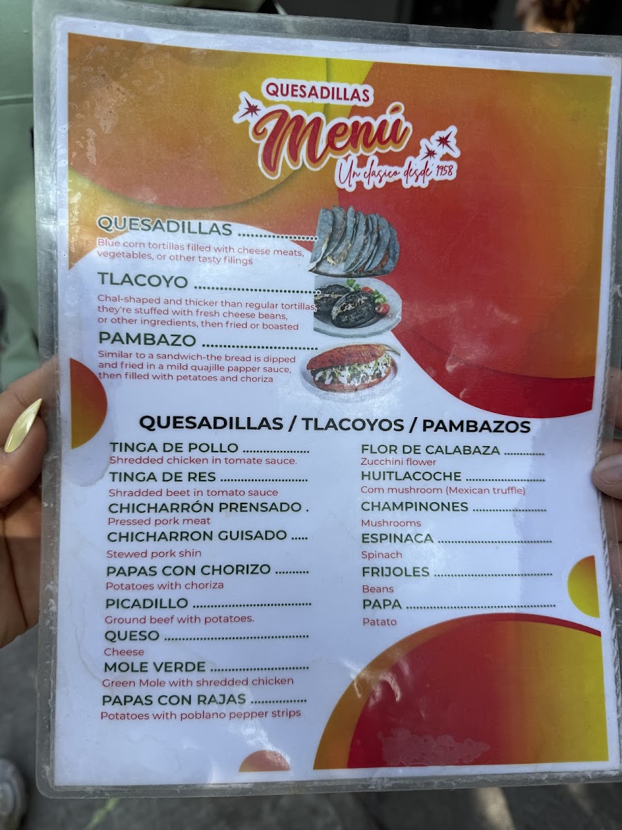 Jenni’s Quesadillas Menu - Image 3